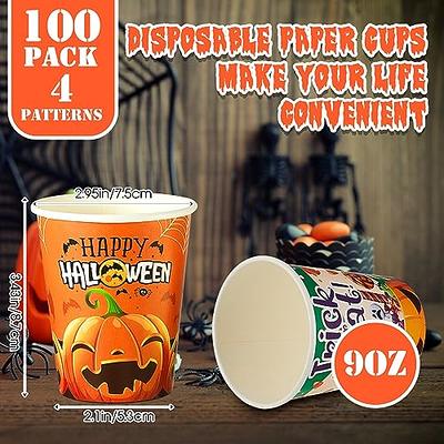 Disposable Ghost Cups -- Inexpensive Halloween Party Supply!