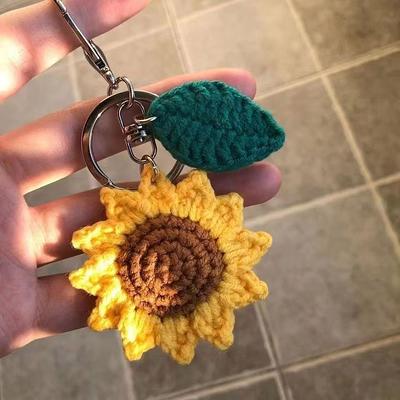 Knotted Keychain - Handmade Bag Charm