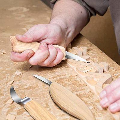 Whittling Wood Carving Kit for Beginners - 6 in1 Chip Carving