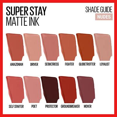 Maybelline Superstay Matte Ink Liquid Lipstick - Seductress - 0.17 Fl Oz :  Target