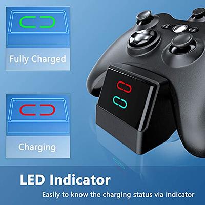 SIKEMAY PS5 Controller Accessories Rechargeable Battery Pack, 1800mAh Fast  Charging External Battery with LED Indicator and USB Type-C Charger Cable