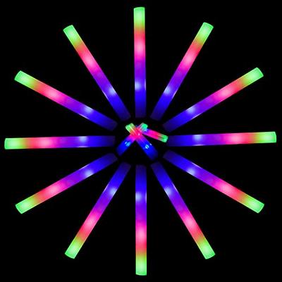 ColorHome Glow Sticks Bulk 150 Pcs - Light up Foam Sticks with 3 Modes  Colorful Flashing Effect, Led Lights Glow in The Dark Party Supplies for  Wedding Concert Raves Halloween Christmas - Yahoo Shopping