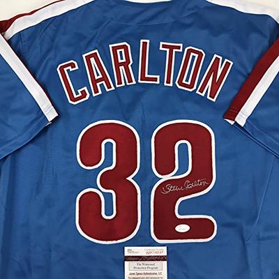 Steve Carlton Signed Philadelphia Phillies Custom Jersey (JSA