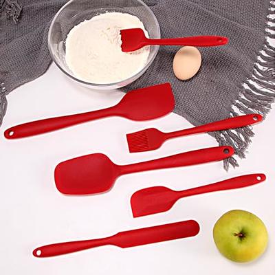  Spatulas Set of 6, Food Grade Silicone Spatulas