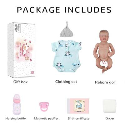  CHAREX Reborn Baby Girl Doll Vinyl Full Body, 18 Inch Lifelike  Waterproof Newborn Baby Doll, Realistic Washable Reborn Toddler Amazing  Gift Set for Kids Age 3+ : Toys & Games