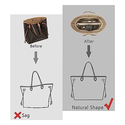 Purse Organizer Insert For Handbags, Purse Organizer With Zipper, Neverfull  Organizer, Bag Organizer For Speedy Neverfull ONTHEGO Tote, Handbag and  More (Slender Large, Silky Beige) - Yahoo Shopping