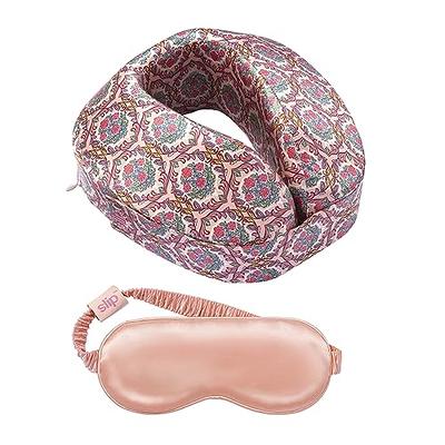 BUYUE Travel Neck Pillows for Airplane, 360° Head Support Sleeping  Essentials for Long Flight, Skin-Friendly & Breathable, Kit with 3D  Contoured Eye