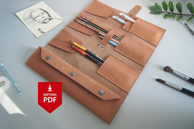 Leather pencil case - Inspire Uplift