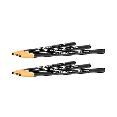 Dixon Phano China Marker Black 77 00077, Peel Off Grease Pencil