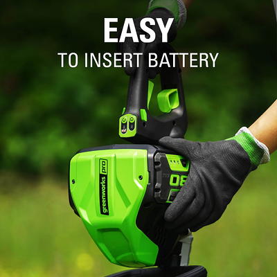 Greenworks 40V Cordless String Trimmer and Leaf Blower Combo Kit, 2.0Ah  Battery and Charger Included - Yahoo Shopping