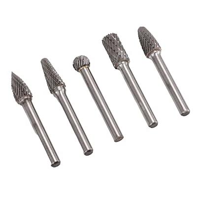 Sworker Carbide Burr Set Compatible with Dremel 1/8 Shank 10PCS Die  Grinder Rotary Tool Rasp Bits Wood Carving Accessories Attachments Cutting  Burrs Metal Grinding Engraving Porting Double Cut - Yahoo Shopping