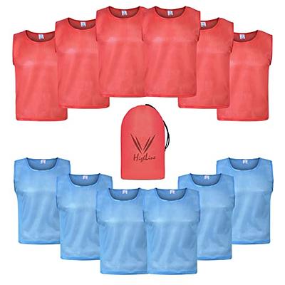 Scrimmage Vests- Perfect as Kids Basketball Jerseys, Youth