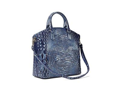 Brahmin Melbourne Large Duxbury Satchel (Kyanite) Handbags - Yahoo