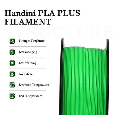 Handini PLA + Filament Pro, 3D Printing Filament 1.75mm PLA Plus, Upgraded  Toughness Neat Winding,Dimensional Accuracy +/-0.03mm, 2.2lbs/Spool,Fit  Most 3D Printer, Green - Yahoo Shopping