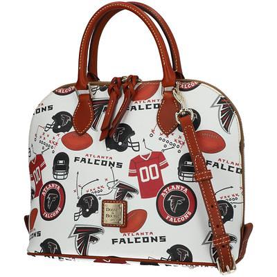 Women's Dooney & Bourke Atlanta Falcons Triple-Zip Crossbody Bag