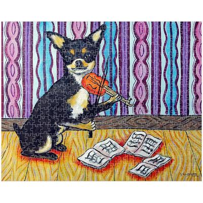 Chihuahua portrait  Jigsaw Puzzle for Sale by Witty-Kids