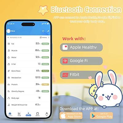 MOBI Smart Digital Wifi Body Weight Scale, Health Analysis with Smartphone  App - Yahoo Shopping