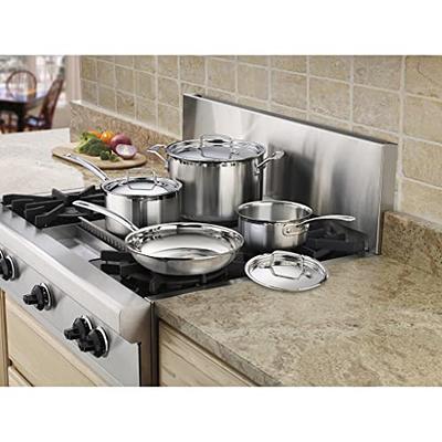 Cuisinart MCP-7NP1 Multiclad Pro Triple Ply 7-Piece Cookware Set Skillet -  Yahoo Shopping