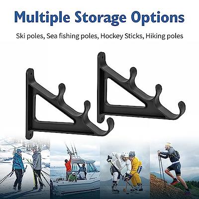  YOTO Vertical Fishing Rod Holders, Wall Mounted Fishing Rod  Rack with Portable Fishing Rod Fixed Ball, Holds up to 6 Rods or Combos,  Fishing Pole Holders for Garage : Sports 