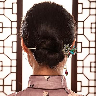Beavorty 2 Pcs Hairpin womens hair accessories hair ornaments for women  womens hair clips hair clip for women chinese hair sticks hair gems for  women
