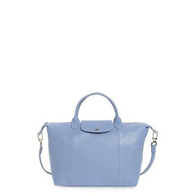 Le Pliage Cuir Leather Shoulder Bag