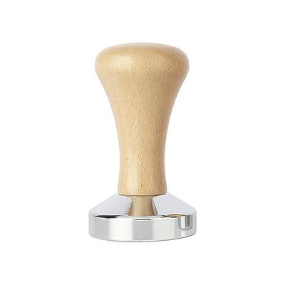 51 Mm Espresso Tamper 51mm Wooden Handle Coffee Presser Ground Aluminum  Alloy 