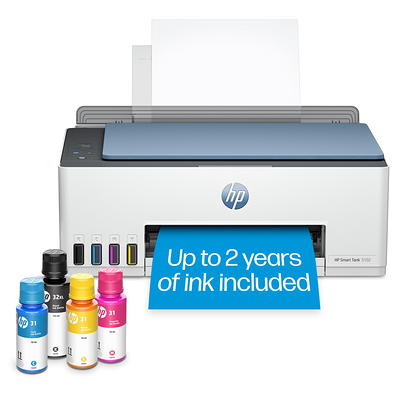 HP Smart Tank 7602 All-in-One Printer with 2 Years of Ink on QVC 