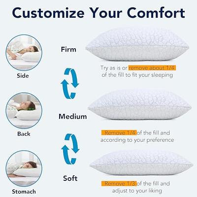 EPABO Contour Memory Foam Pillow Orthopedic Sleeping Pillows, Ergonomic  Cervical Pillow for Neck Pain - for Side Sleepers, Back and Stomach  Sleepers