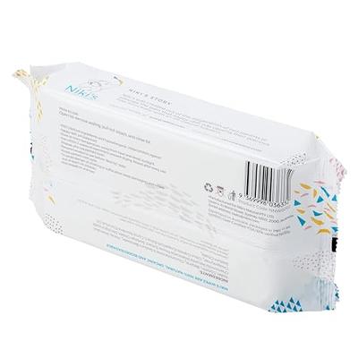 Baby Wipes, Momcozy Water Wipes 240 Ct, Extra Large Unscented Wipe