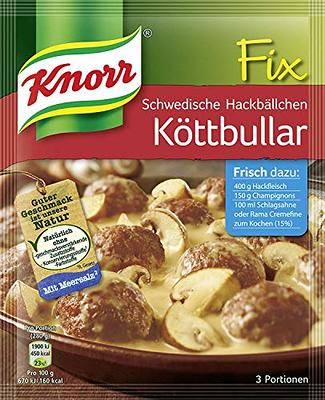 Knorr Fix swedisch meatballs (Schwedische Hackbällchen Köttbullar) (Pack of  4) - Yahoo Shopping