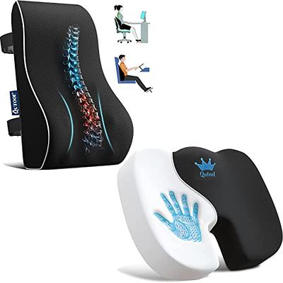 Lumbar Support Pillow for Back on Office Chair, Couch, Sofa, Car&Bed