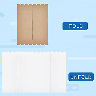 BAZIC Trifold Presentation Board 36 X 48 Assorted Color, Tri-Fold  Corrugated Poster Boards, Cardboard for Display Boards Science Fair Art  Project