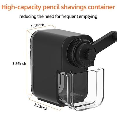 ZMOL Manual Pencil Sharpener, Drawing Pencil Sharpener for Art  Students,Suitable 6-8mm Sketching/Charcoal/Colored/Graphite/Prismacolor  Pencils - Yahoo Shopping