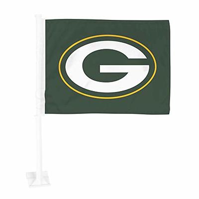 green bay packers double sided flag