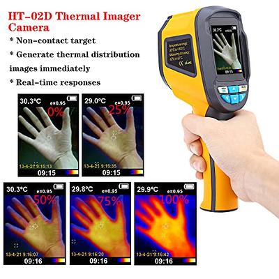UNI-T UTi89 Pro Thermal Camera Imager 80x60 IR Resolution Handheld Infrared  Thermal Imaging Camera 4800 Pixels 9Hz Refresh Rate, IP65 Rechargeable
