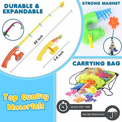 Goody King Magnetic Fishing Game Pool Toys for Kids - Bath Outdoor