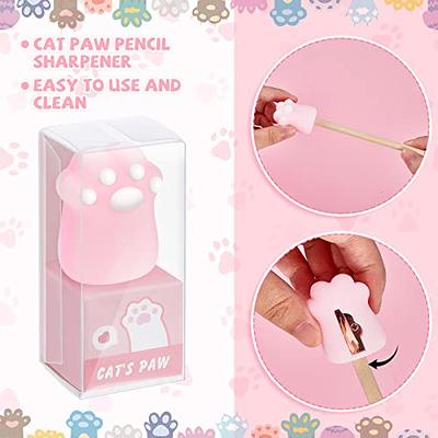 Kawaii Cat Paw School Supplies, Pink Kawaii Office Supplies