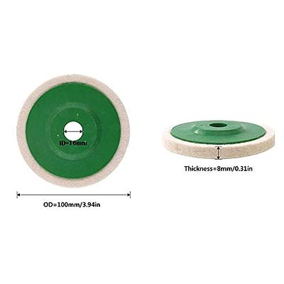 100mm 4 inch Wool Felt Polishing Buffing Angle Grinder Wheel Disc