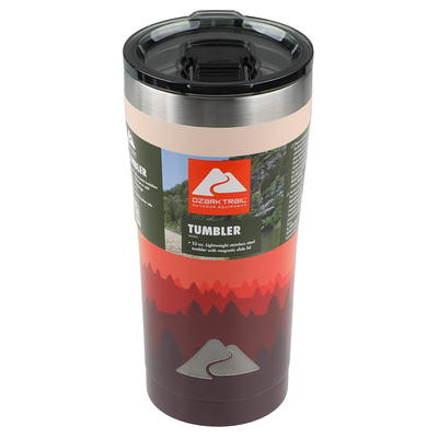 Ozark Trail Vacuum Insulated Stainless Steel Tumbler - Viva Magenta - 40 oz