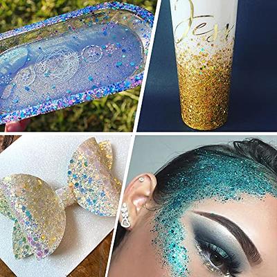100g/3.5oz Holographic Chunky Glitter Mixed Chunky Glitter for Resin for  Tumbler