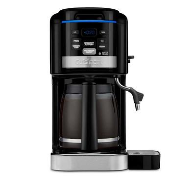 KINGTOO Coffee Maker with Milk Frother, Single Serve Coffee Maker for K-Cup  Pod & Ground Coffee, Compact Coffee Maker 2 in 1 with Self Cleaning, Fast