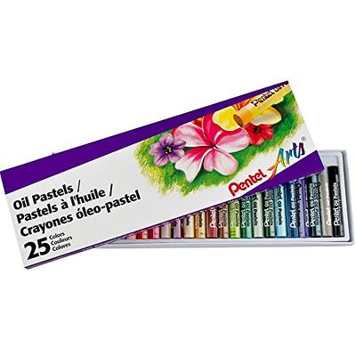 Pentel Arts Oil Pastel Set, 5/16 x 2-7/16 Inch, Assorted Colors, Set of 36