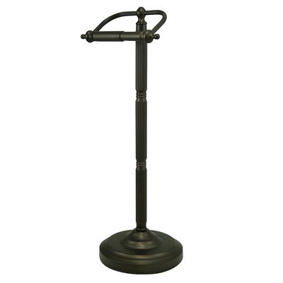 Kingston Brass CC8105 Claremont Freestanding Toilet Paper Stand, Oil Rubbed Bronze