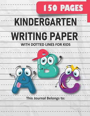 Draw and Write Journal: Preschool, Kindergarten, Writing Paper for Kids -  Yahoo Shopping