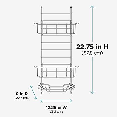 Therwen 2 Pcs 4 Tiers Bar Soap Holder Self Draining Shower Caddy Stainless  Steel Bar Shampoo Holder Soap Caddy for Shower Wall Soap Dish Hanging Rack