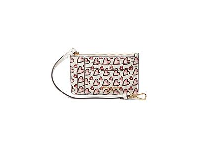 Kate Spade New York Morgan Colorblocked Saffiano Leather Flap Chan Wallet - Pale Dogwood Multi