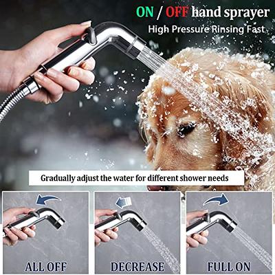 Dog Shower Attachment Pet Shower Sprayer for Pet Bathing and Dog