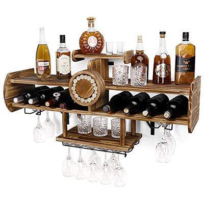 Mini Bar/ Alcohol Dispenser/ Whiskey Wall Mount Bottle Holder