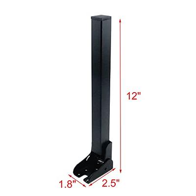 Geesatis 4 Pcs Folding Table Legs Metal Furniture Legs Height 300mm / 12  inch Coffee Table Laptop Legs Feet for Home Decor, with Mounting Screws
