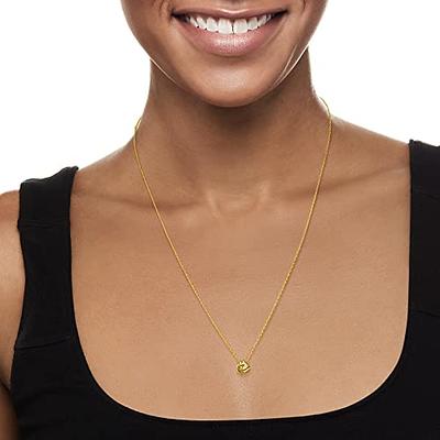12 Carat Bezel-Set Diamond Necklace in 14kt White Gold. 18